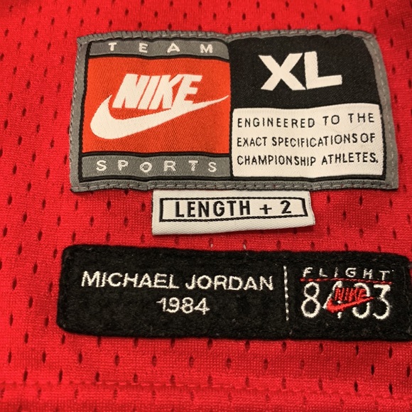 Vintage Jordan Chicago Jersey Authentic 1984 used - Picture 3 of 5